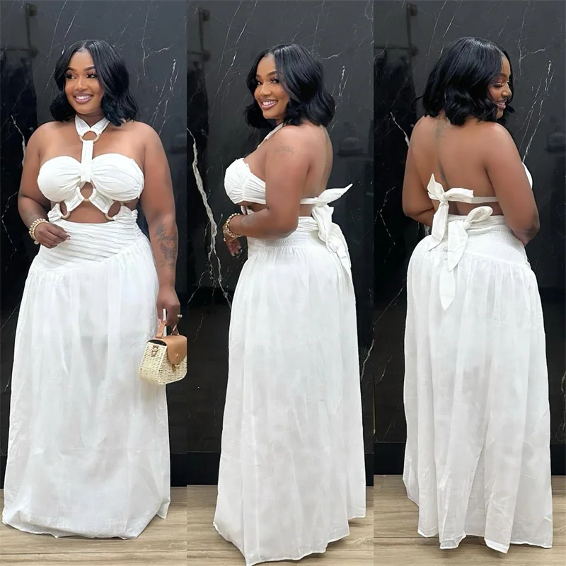 Sexy Halter Backless Maxi Dres - Maxi Dress Halter บทวิจารณ์และราคา
