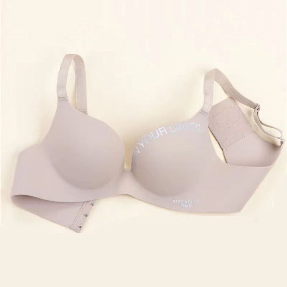 Breathable Letter Pattern Wome - Bralette Triangle Set บทวิจารณ์และราคา