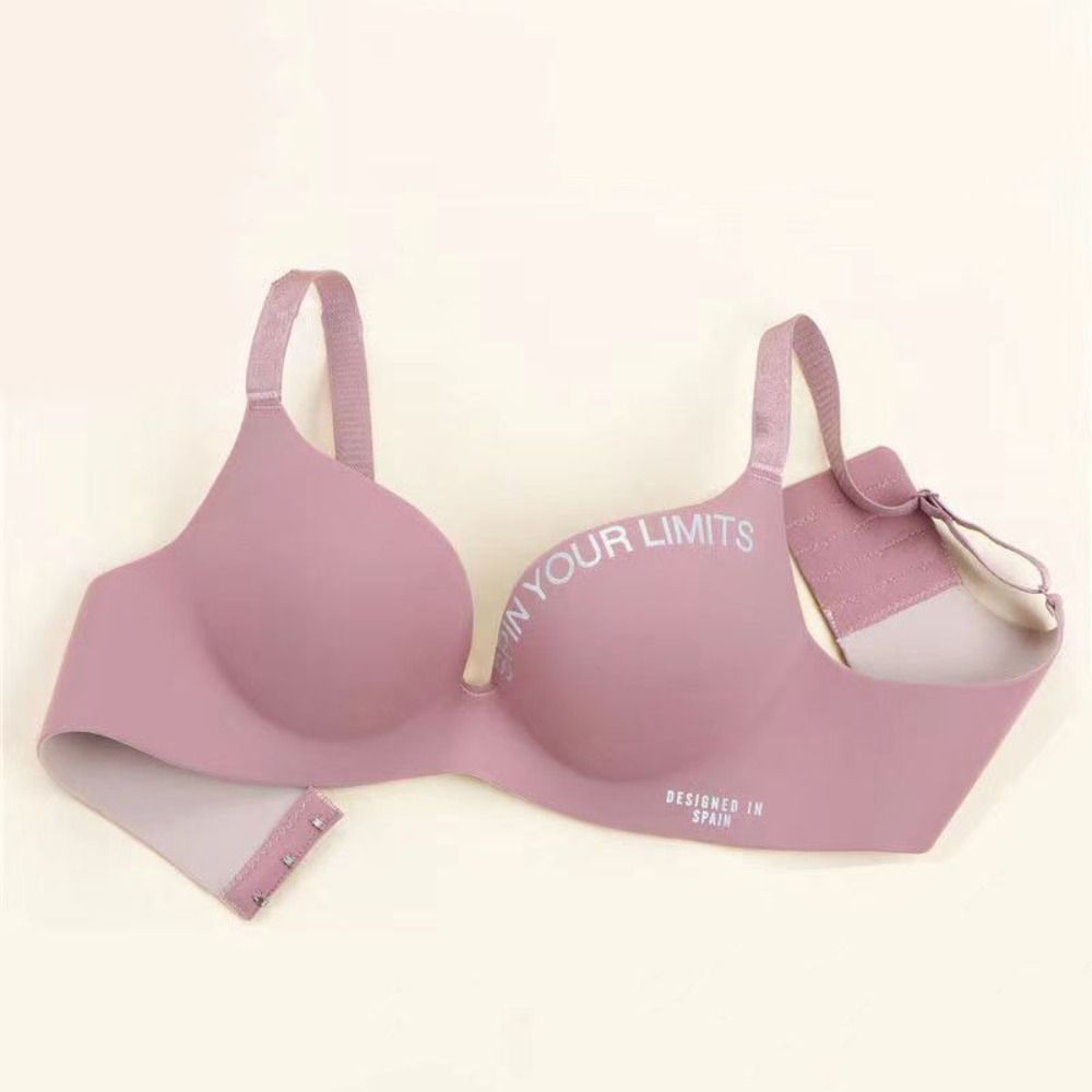 Breathable Letter Pattern Wome - Bralette Triangle Set บทวิจารณ์และราคา