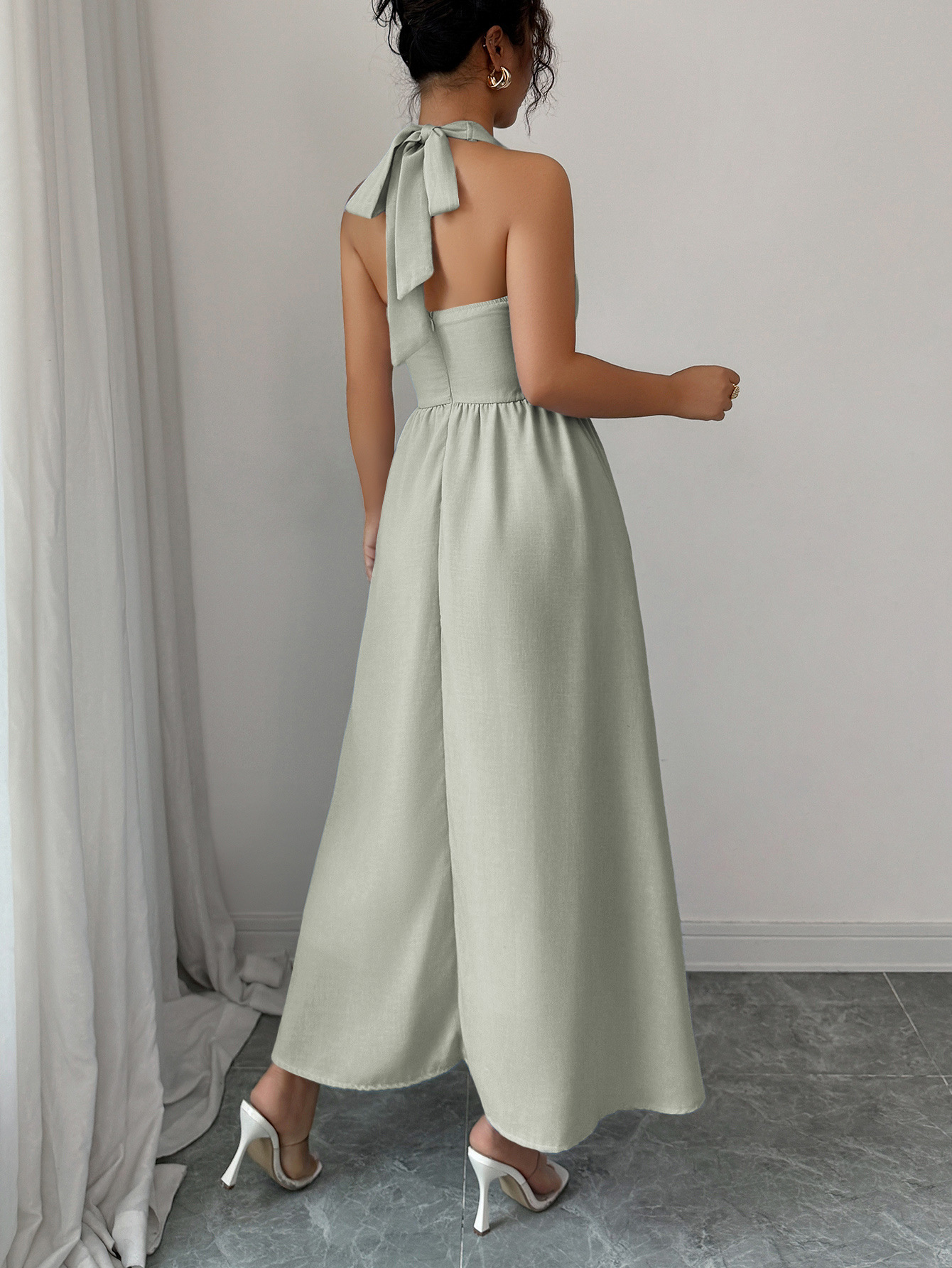 Women's Dress 5 Colors Halter  - Maxi Dress Halter บทวิจารณ์และราคา