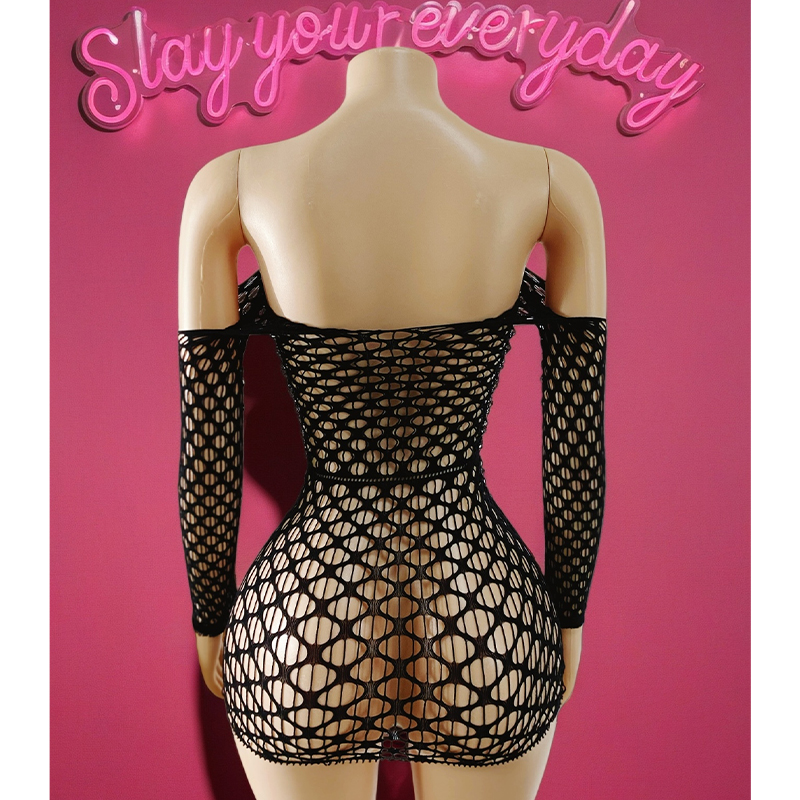 1PC Women Fishnet Cover Up Wit - Cover Up Kaftan บทวิจารณ์และราคา