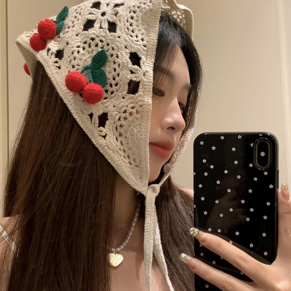 Knitted Triangle Headband Cute - Headband Summer Knit บทวิจารณ์และราคา