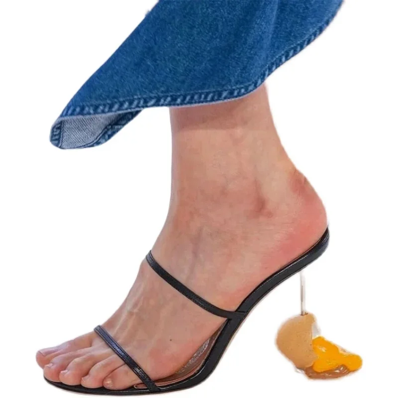 Summer Strappy Sandals Open To - Sandal Strappy Heeled บทวิจารณ์และราคา