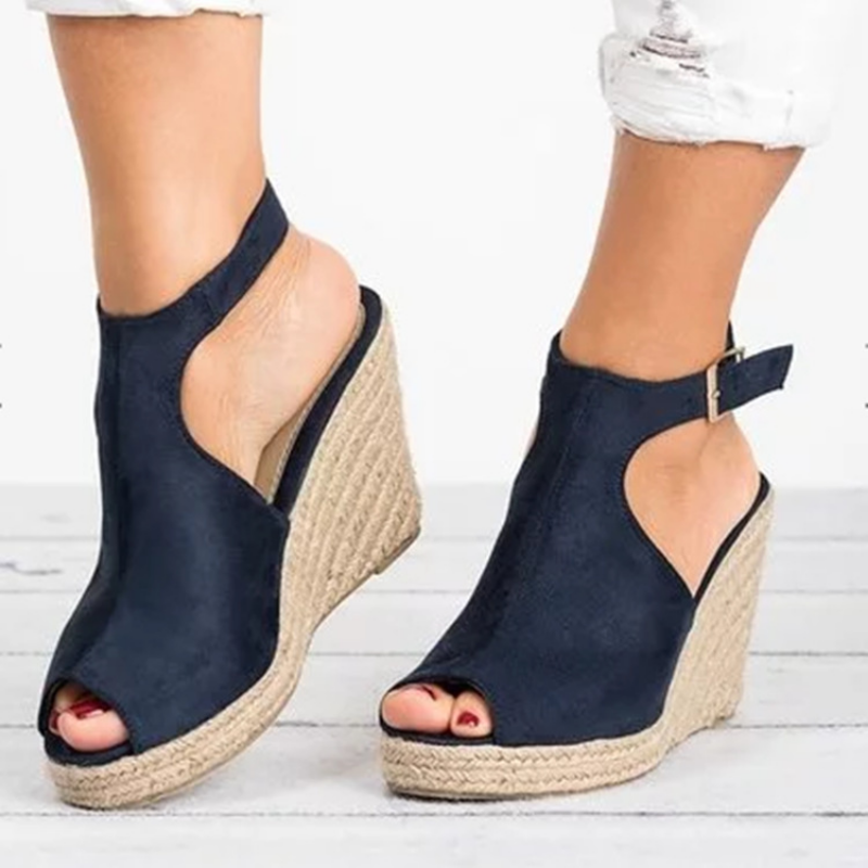 Heeled Sandals for Women Summe - Wedge Espadrille Women บทวิจารณ์และราคา