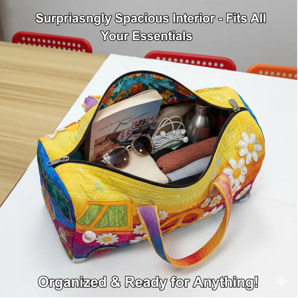 3D Printed Quilted Travel Bag  - Tote Bag Beach บทวิจารณ์และราคา