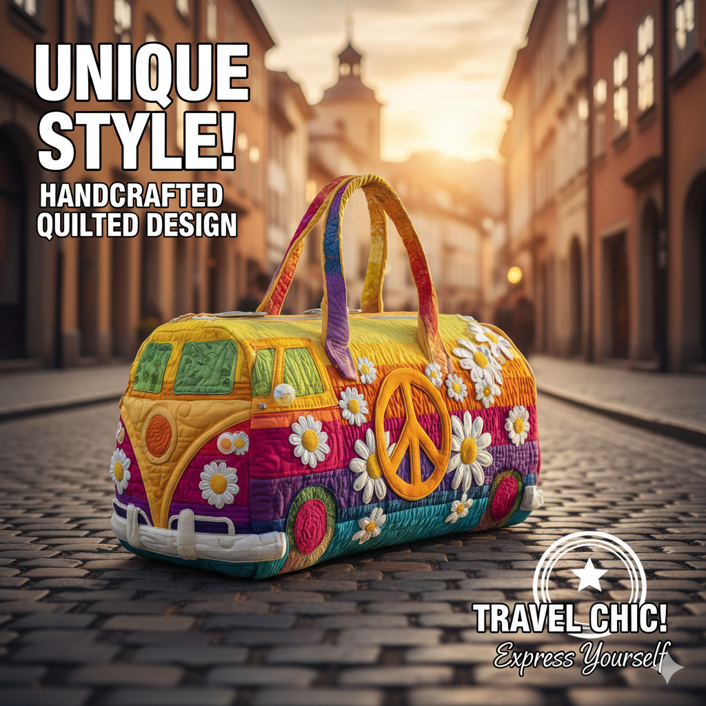 3D Printed Quilted Travel Bag  - Tote Bag Beach บทวิจารณ์และราคา