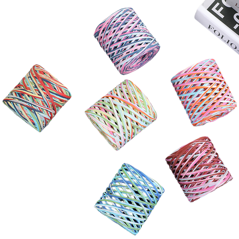 200m Hand-Knitted Lafite Raffi - Crochet Bag Raffia บทวิจารณ์และราคา