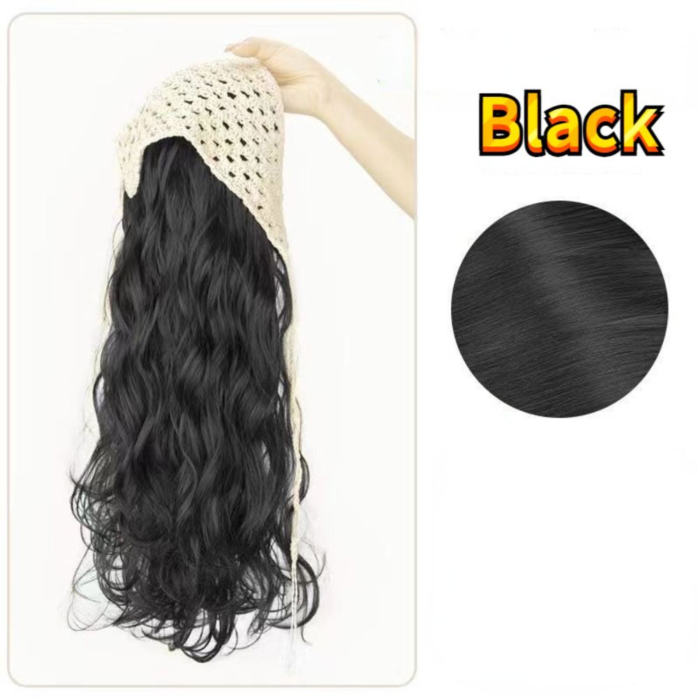 Fashion 65CM Wig Triangle Head - Headband Summer Knit บทวิจารณ์และราคา