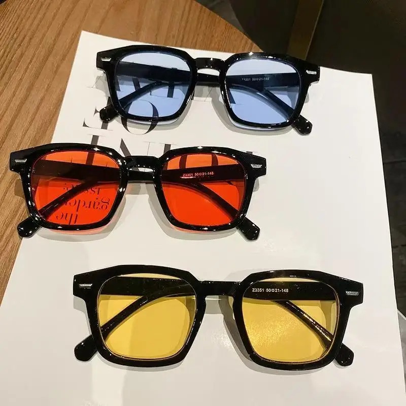 Men Rectangle Vintage Sunglass - Sunglasses Cat Eye บทวิจารณ์และราคา