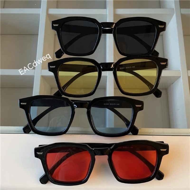 Men Rectangle Vintage Sunglass - Sunglasses Cat Eye บทวิจารณ์และราคา