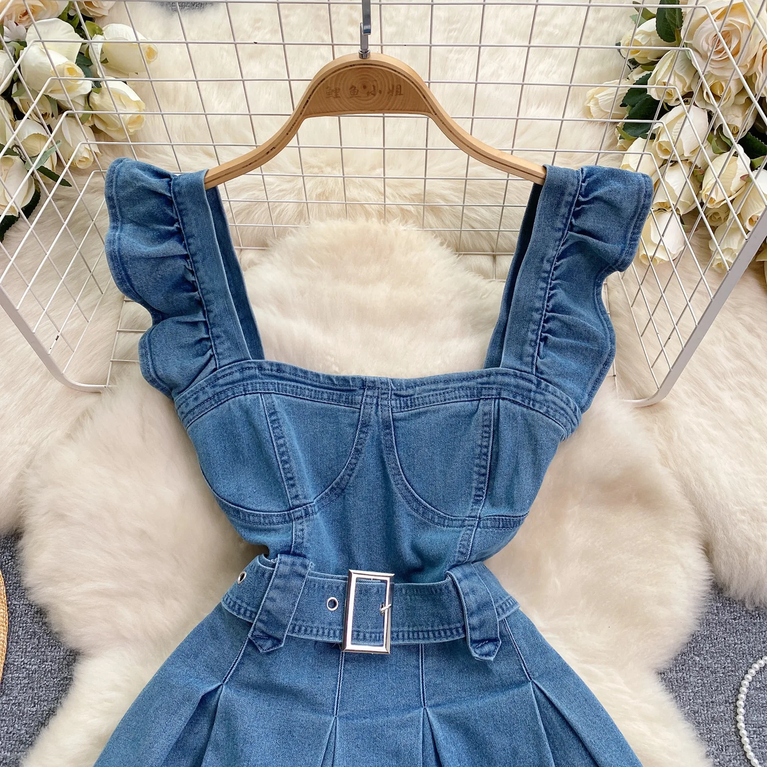 Korean Version of The College  - Maxi Dress Halter บทวิจารณ์และราคา