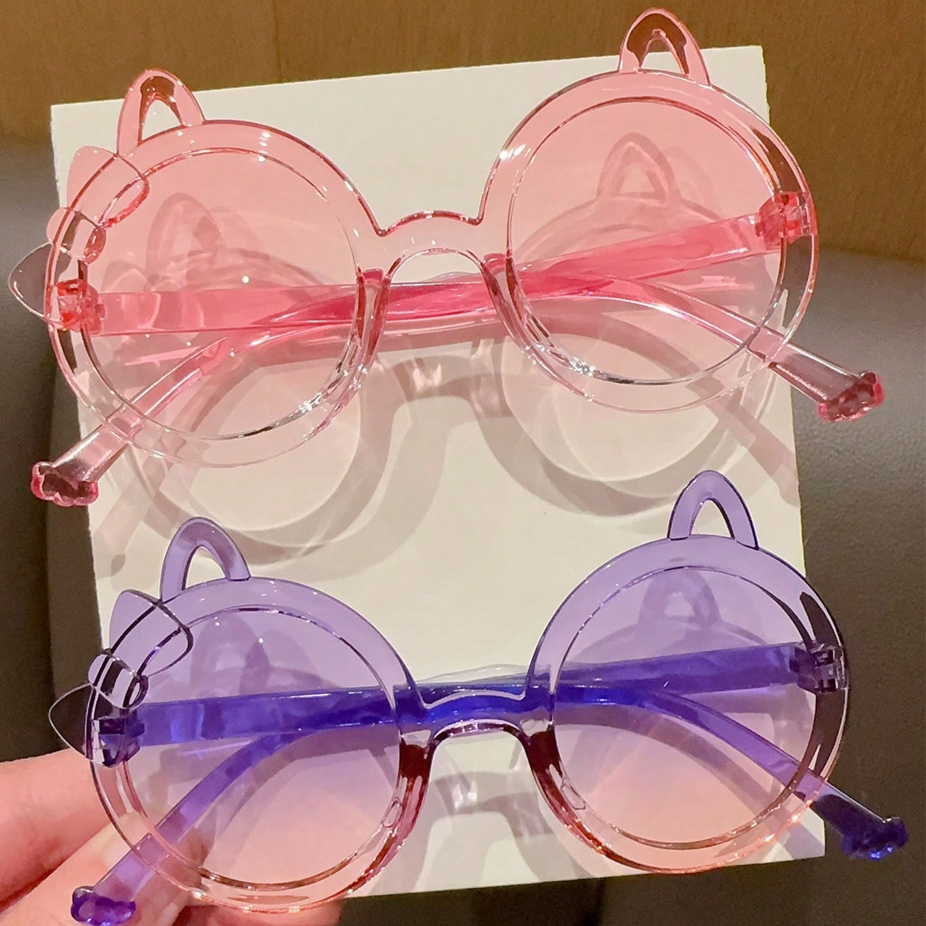 2/4Pcs 2025 Newest Cute Fashio - Sunglasses Cat Eye บทวิจารณ์และราคา