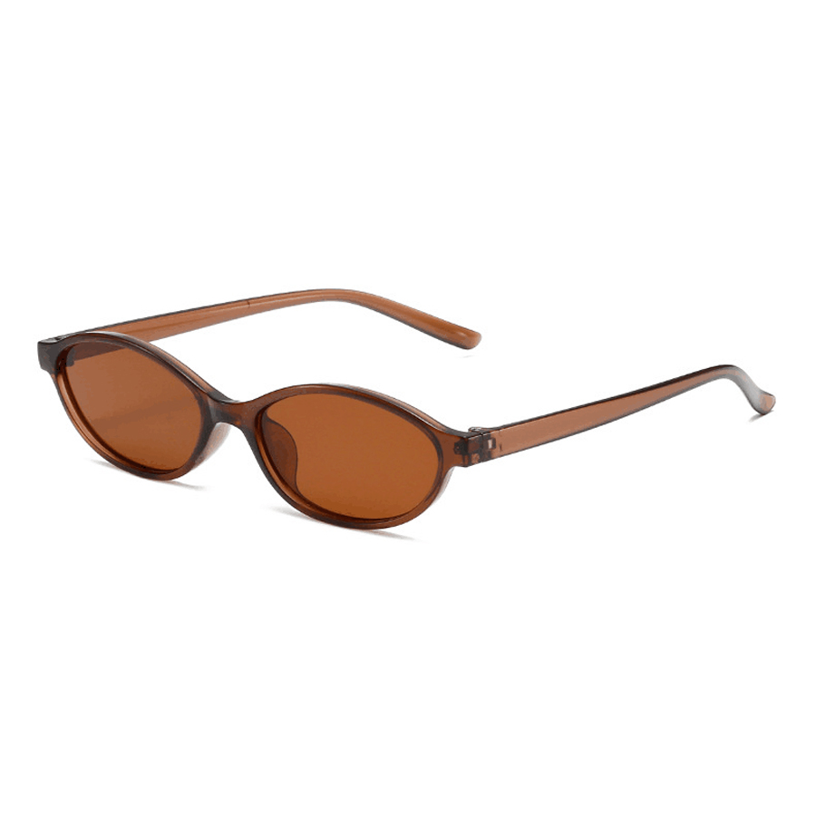Fashion Oval Simple Literary S - Sunglasses Cat Eye บทวิจารณ์และราคา