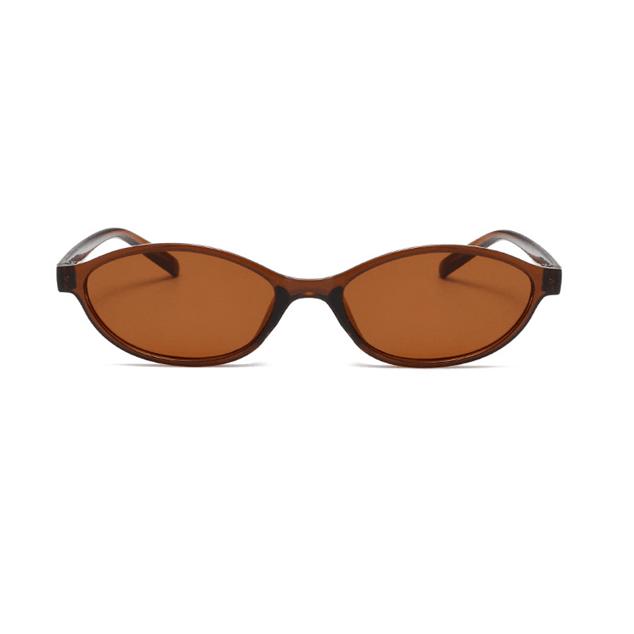 Fashion Oval Simple Literary S - Sunglasses Cat Eye บทวิจารณ์และราคา