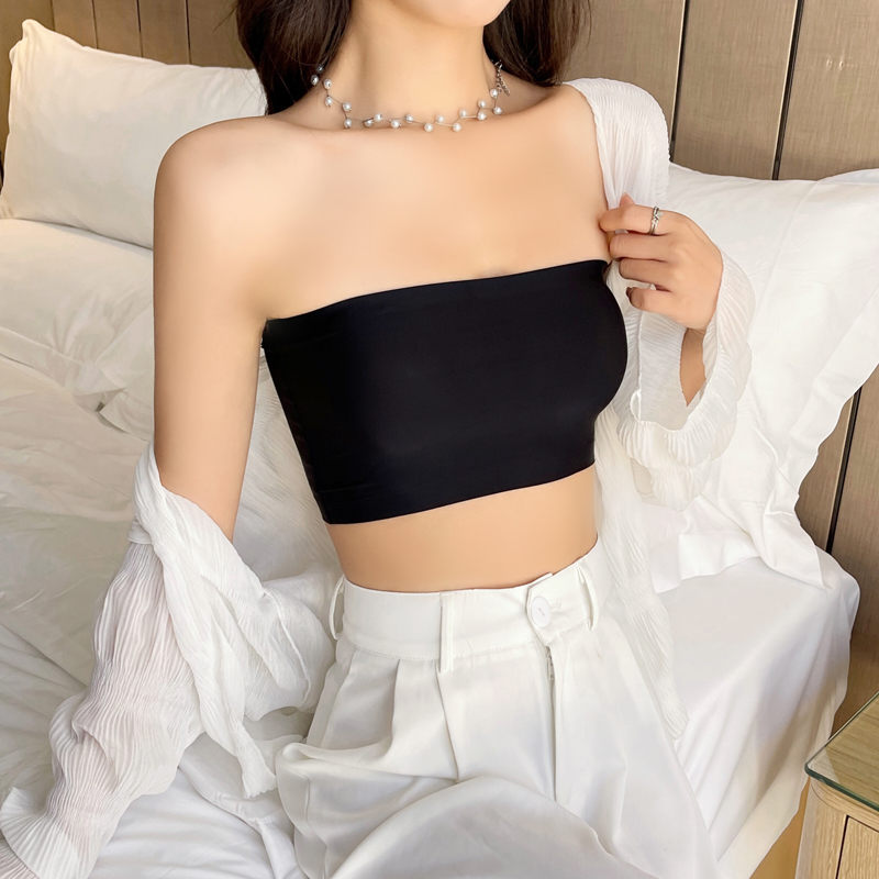 One Piece Sexy Tube Tops Women - Bralette Triangle Set บทวิจารณ์และราคา