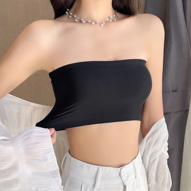 One Piece Sexy Tube Tops Women - Bralette Triangle Set บทวิจารณ์และราคา