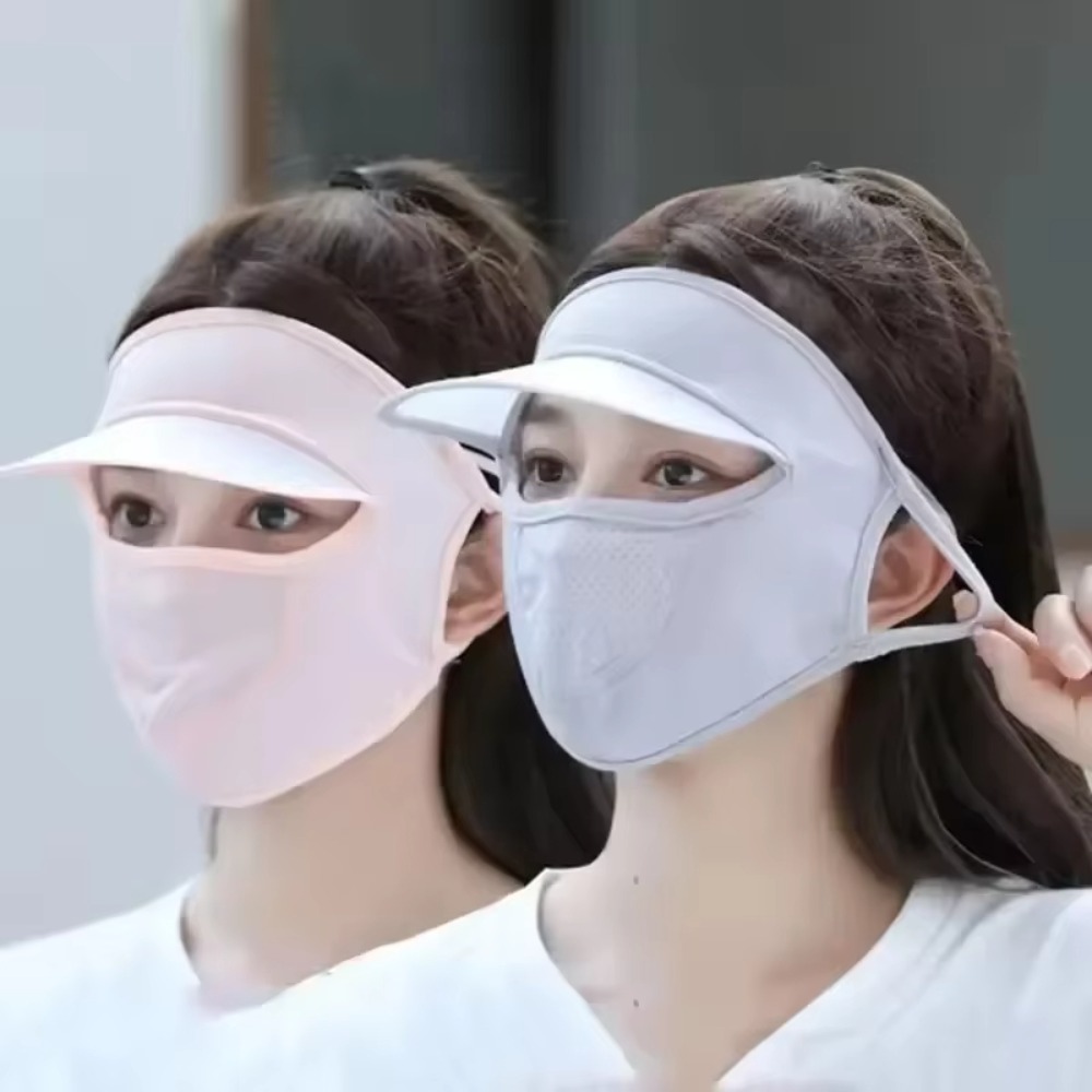 Ice Silk Mask for Outdoor Cycl - Headband Summer Knit บทวิจารณ์และราคา