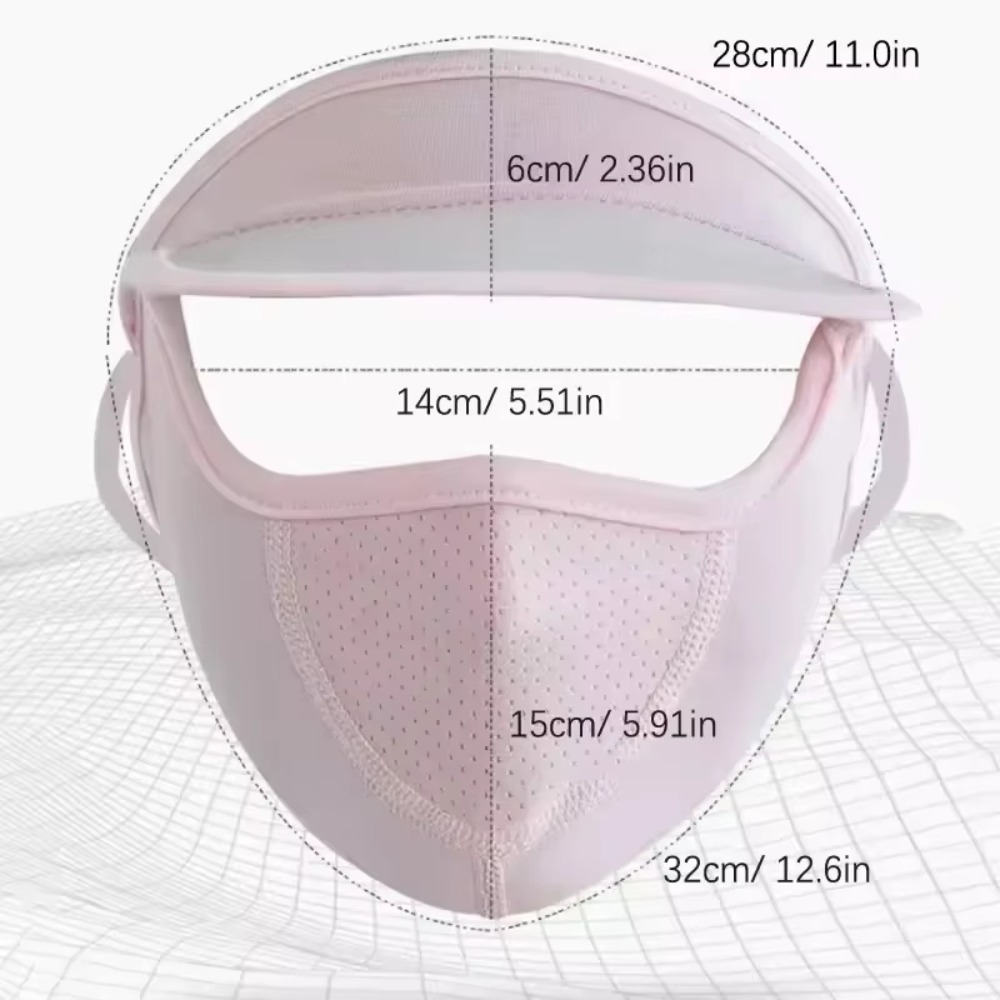 Ice Silk Mask for Outdoor Cycl - Headband Summer Knit บทวิจารณ์และราคา