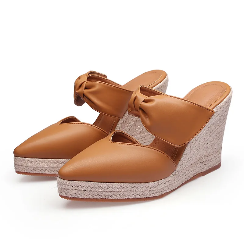Women's High Heel Sandals Espa - Wedge Espadrille Women บทวิจารณ์และราคา