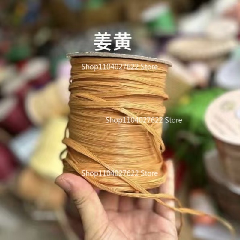 120g/roll Matte Raffia Grass C - Crochet Bag Raffia บทวิจารณ์และราคา