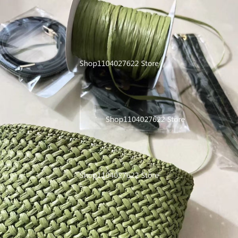120g/roll Matte Raffia Grass C - Crochet Bag Raffia บทวิจารณ์และราคา