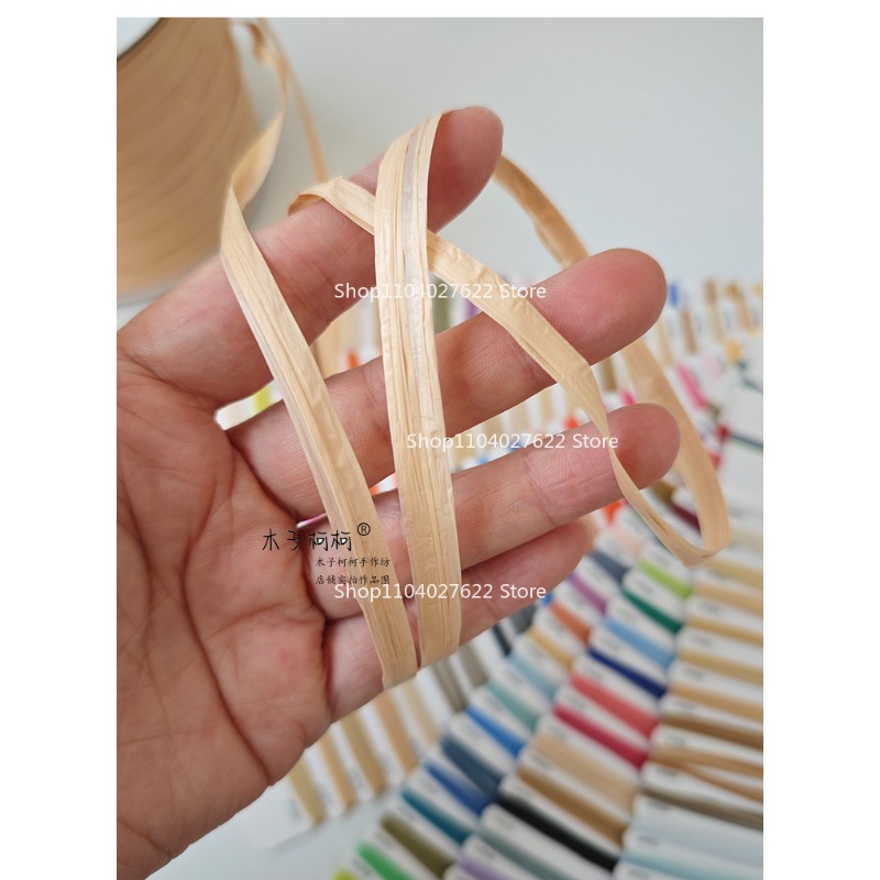 120g/roll Matte Raffia Grass C - Crochet Bag Raffia บทวิจารณ์และราคา