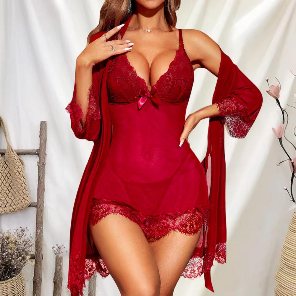Loose Fit Sweatshirt Sexy Lace - Kimono Sheer Floral บทวิจารณ์และราคา