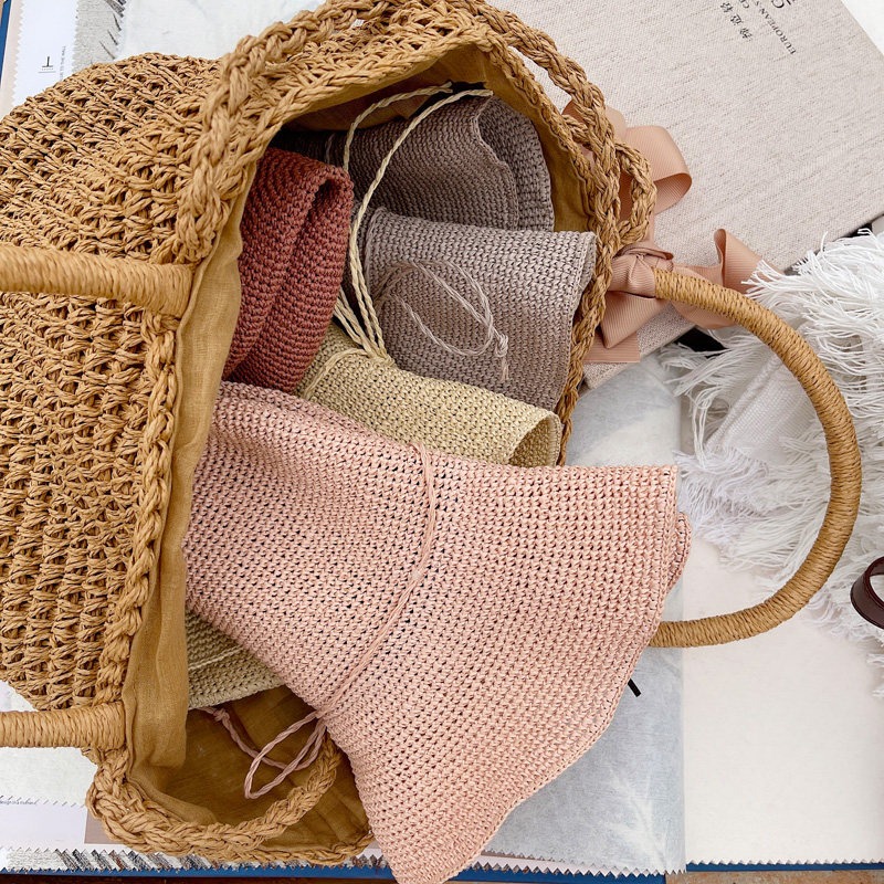 250g Thin Paper Raffia Yarn fo - Crochet Bag Raffia บทวิจารณ์และราคา