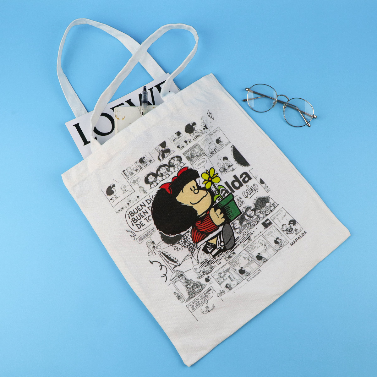 Fashion Canvas Tote Bag Women  - Tote Bag Beach บทวิจารณ์และราคา