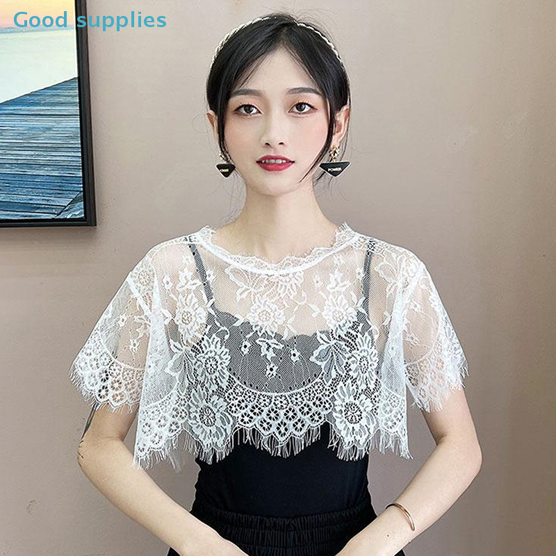 nimbleWomen Scarf Lace Lace Sh - Blouse Off Shoulder บทวิจารณ์และราคา
