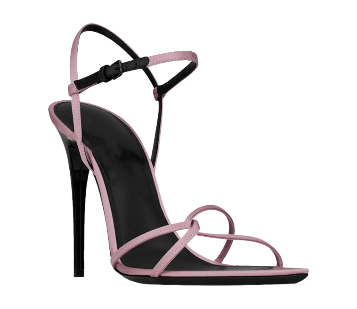 Pink Strappy Luxury Heeled San - Sandal Strappy Heeled บทวิจารณ์และราคา