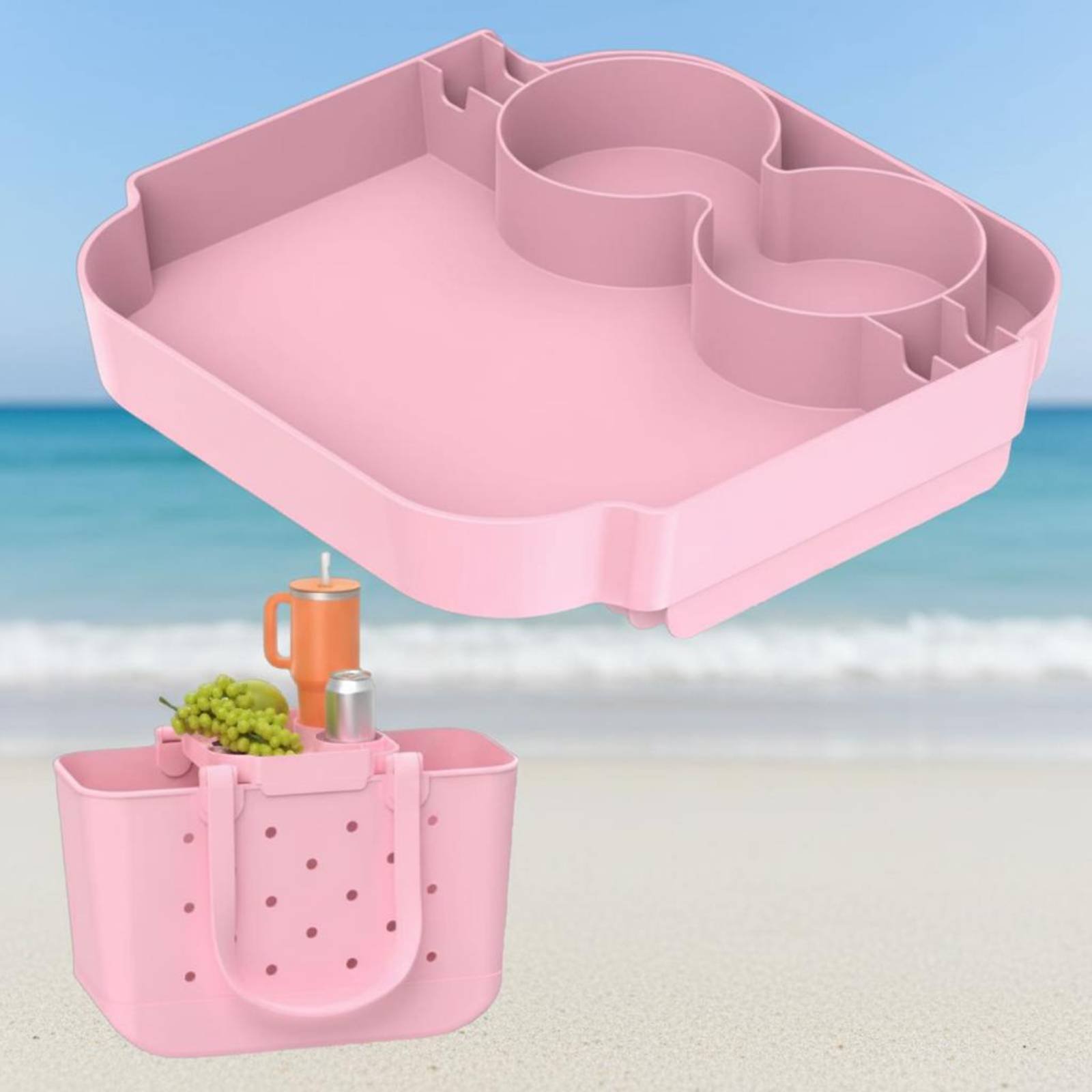 Beach Bag Tray Lightweight Tot - Tote Bag Beach บทวิจารณ์และราคา