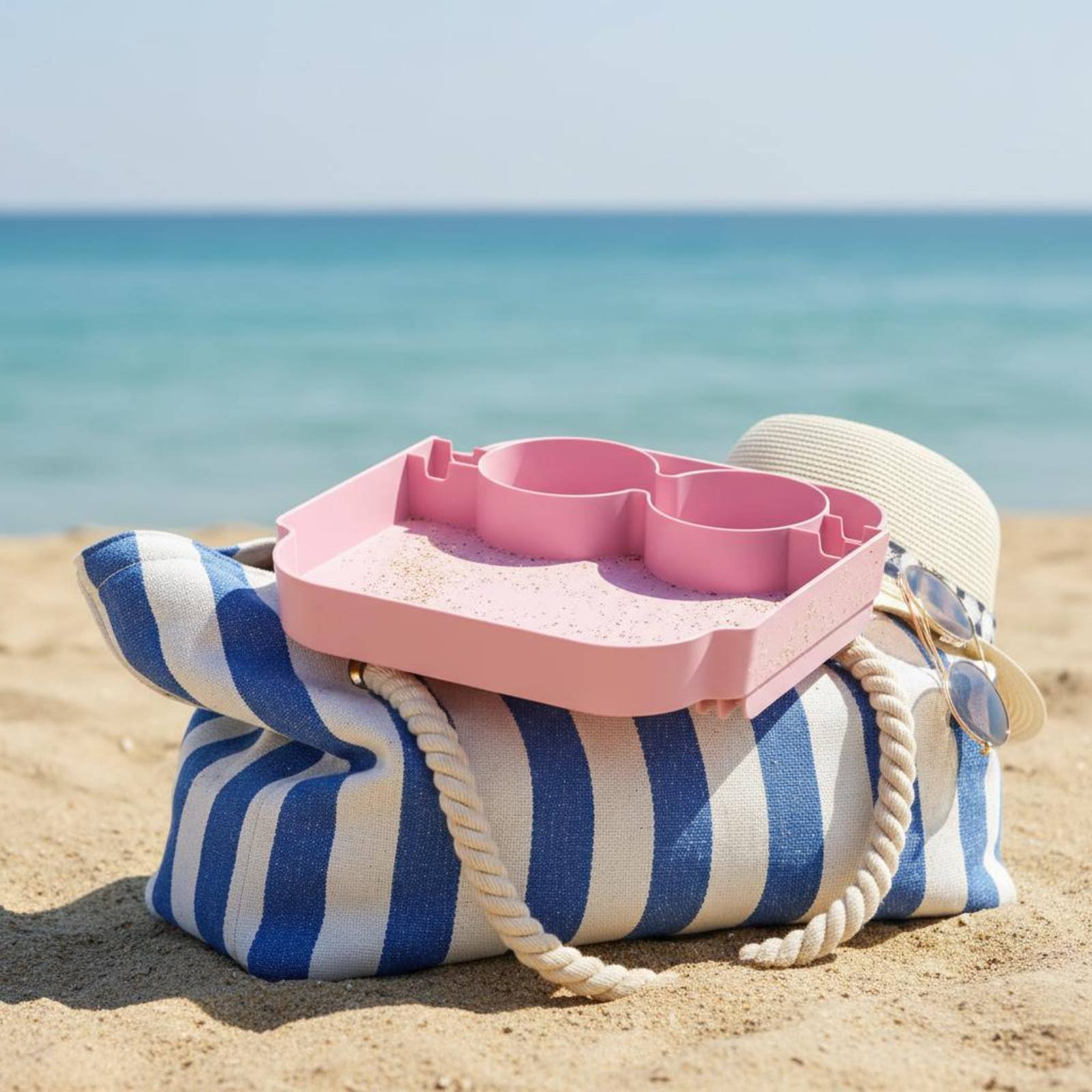 Beach Bag Tray Lightweight Tot - Tote Bag Beach บทวิจารณ์และราคา
