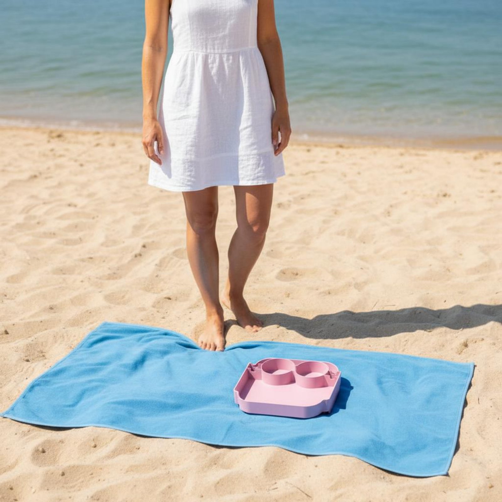 Beach Bag Tray Lightweight Tot - Tote Bag Beach บทวิจารณ์และราคา