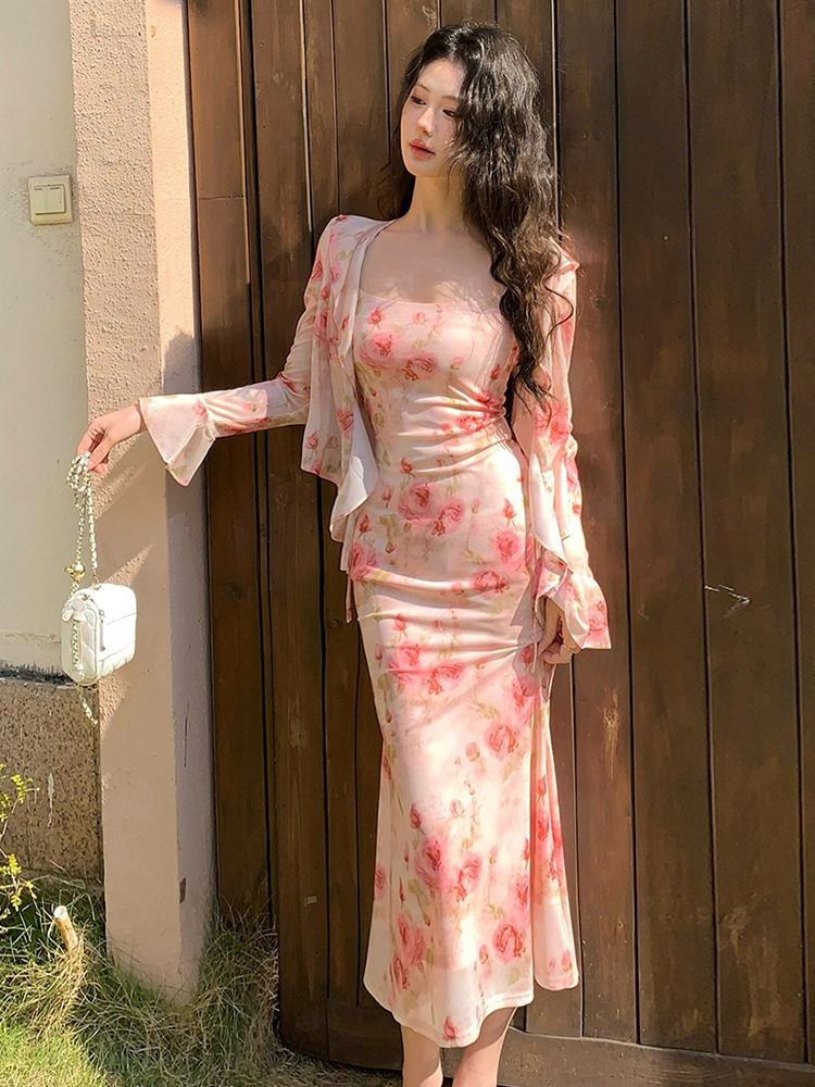 Women Vacation Clothes Sweet F - Romper Floral Print บทวิจารณ์และราคา