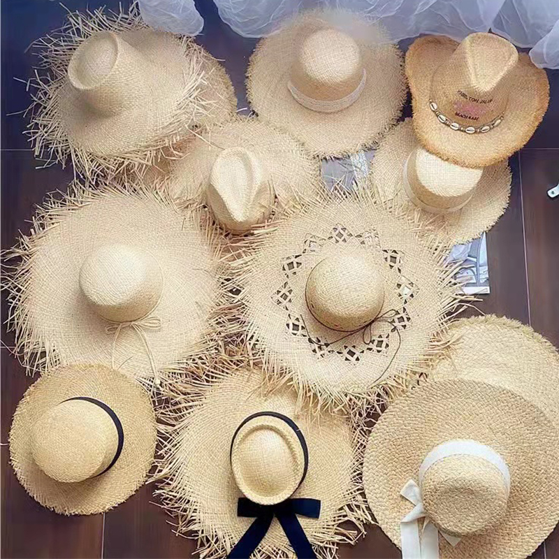 New Women Summer Natural Raffi - Hat Floppy Wide บทวิจารณ์และราคา
