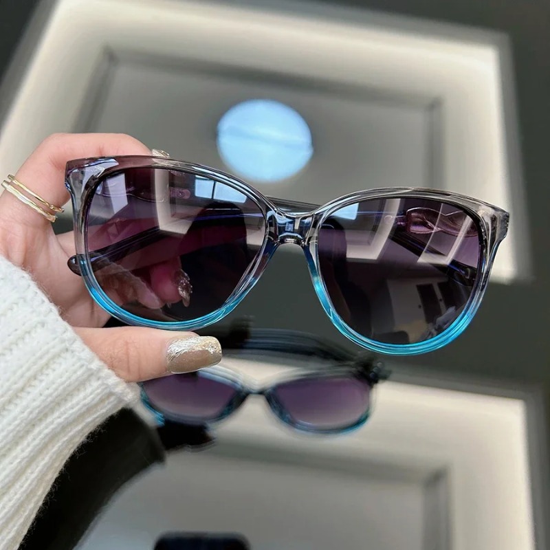 Retro Cat Eye Sunglasses Women - Sunglasses Cat Eye บทวิจารณ์และราคา