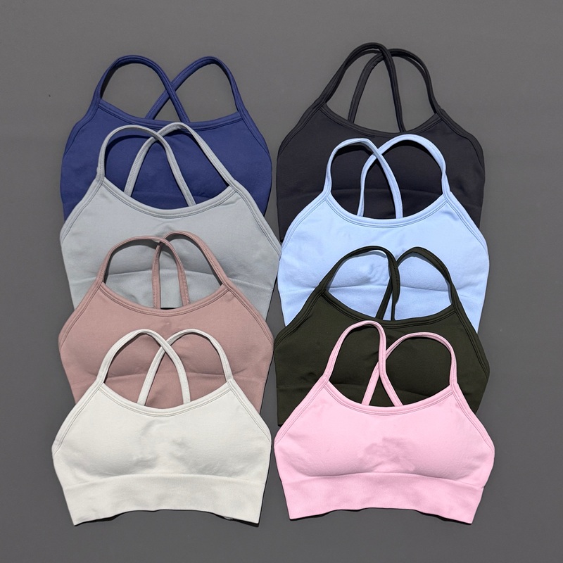 Histello Backless Sports Bra W - Crop Top Crochet บทวิจารณ์และราคา