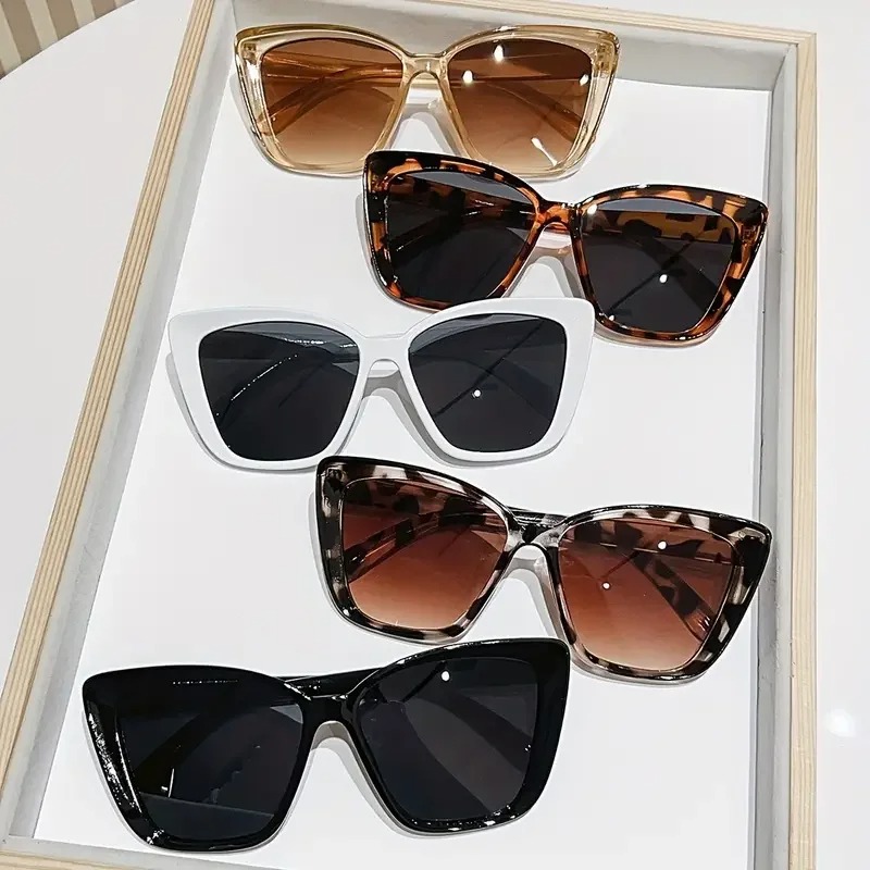 5 Pcs Women's Vintage Cat-Eye  - Sunglasses Cat Eye บทวิจารณ์และราคา