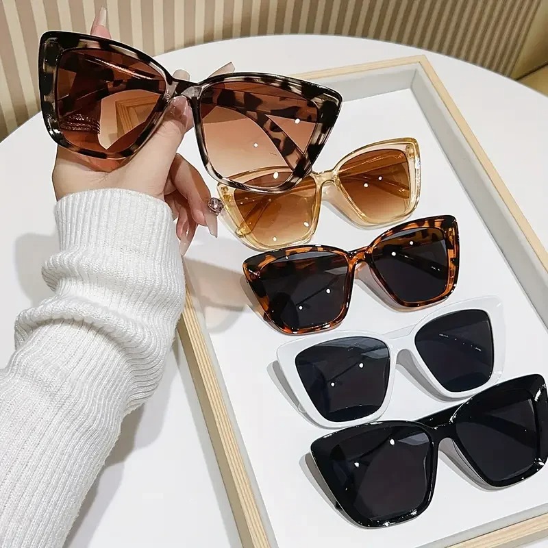 5 Pcs Women's Vintage Cat-Eye  - Sunglasses Cat Eye บทวิจารณ์และราคา