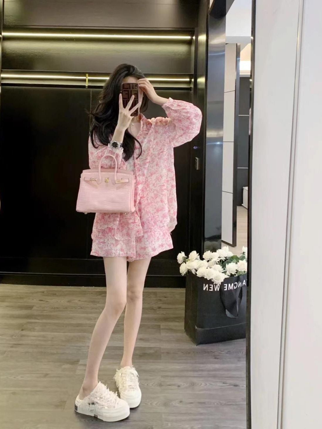 Woman Shorts Sun Protection Pr - Romper Floral Print บทวิจารณ์และราคา