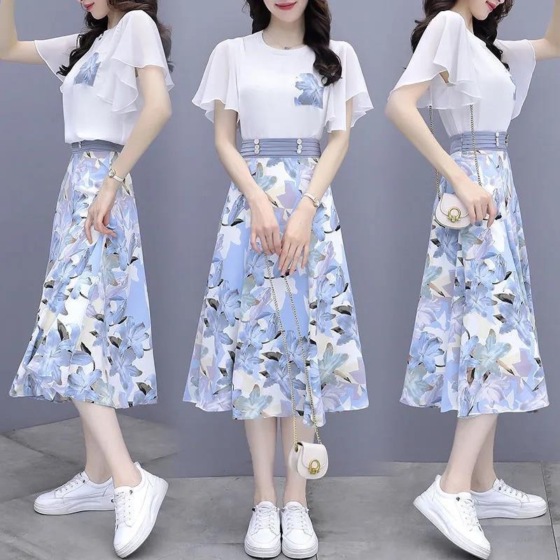Women's Suits Summer 2022 New  - Romper Floral Print บทวิจารณ์และราคา