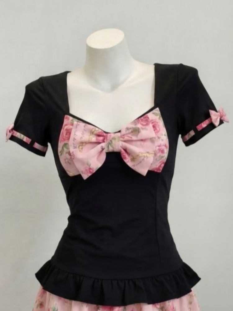 Women's Sweet Floral Print Two - Romper Floral Print บทวิจารณ์และราคา