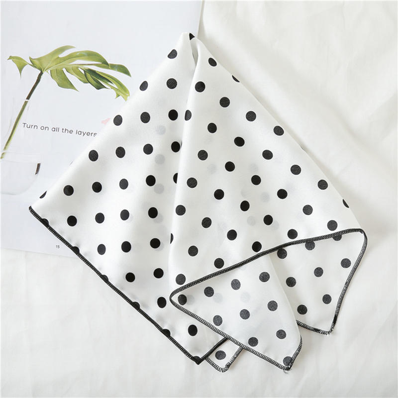 Leopard Print Polka Dot Square - Headband Summer Knit บทวิจารณ์และราคา
