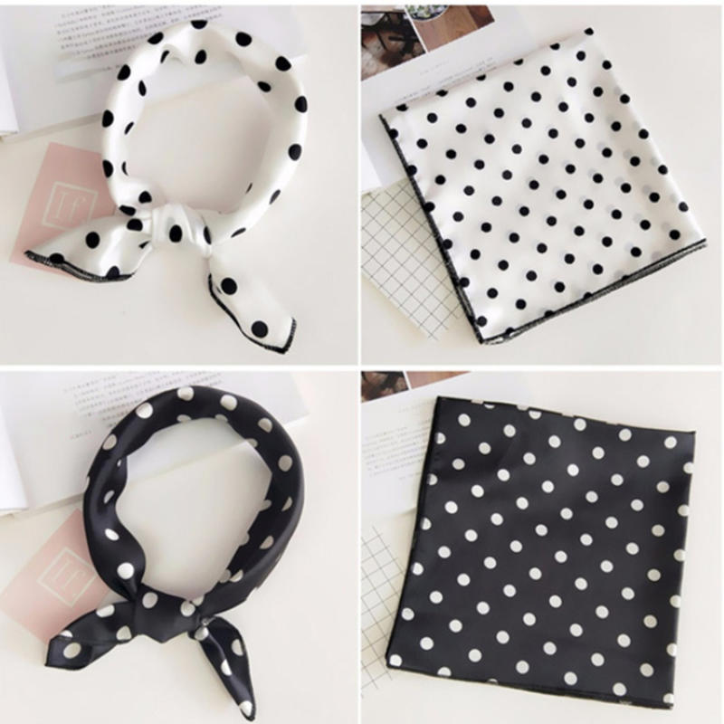 Leopard Print Polka Dot Square - Headband Summer Knit บทวิจารณ์และราคา