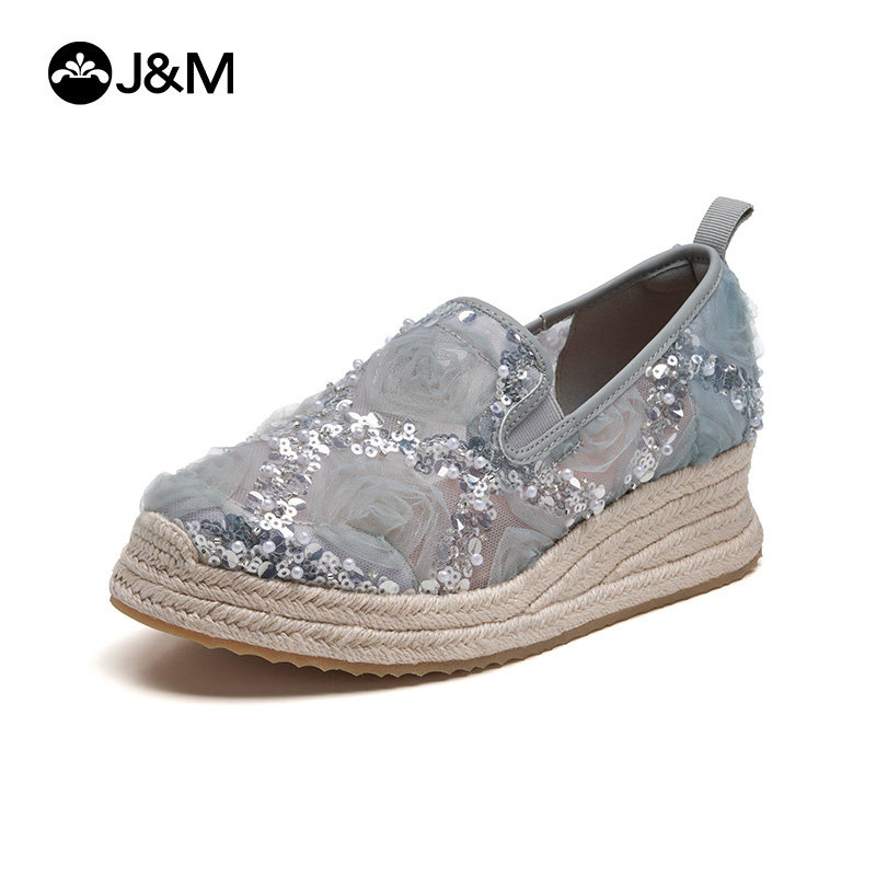2026 J&M Women Wedges Fashion  - Wedge Espadrille Women บทวิจารณ์และราคา
