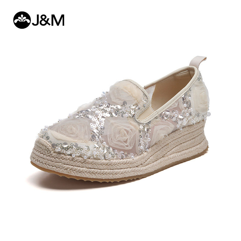 2026 J&M Women Wedges Fashion  - Wedge Espadrille Women บทวิจารณ์และราคา