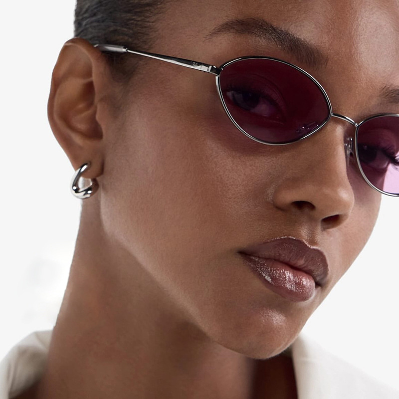 Retro Cat eye Woman Sunglasses - Sunglasses Cat Eye บทวิจารณ์และราคา