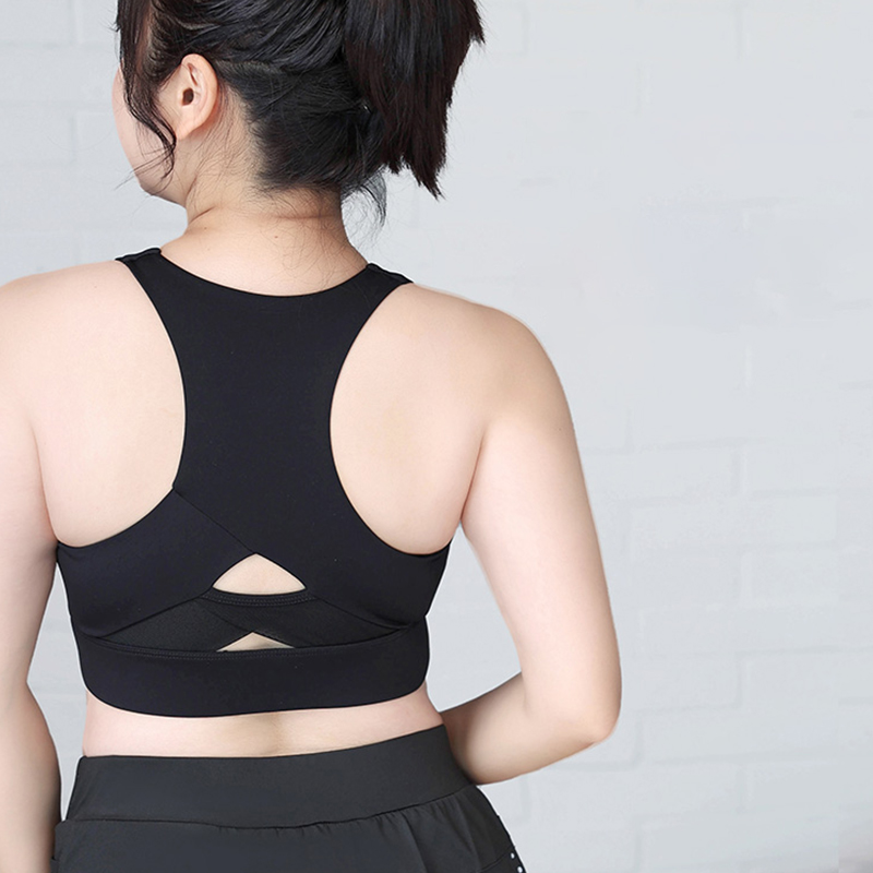 Plus Size Sports Top Woman Gym - Bralette Triangle Set บทวิจารณ์และราคา