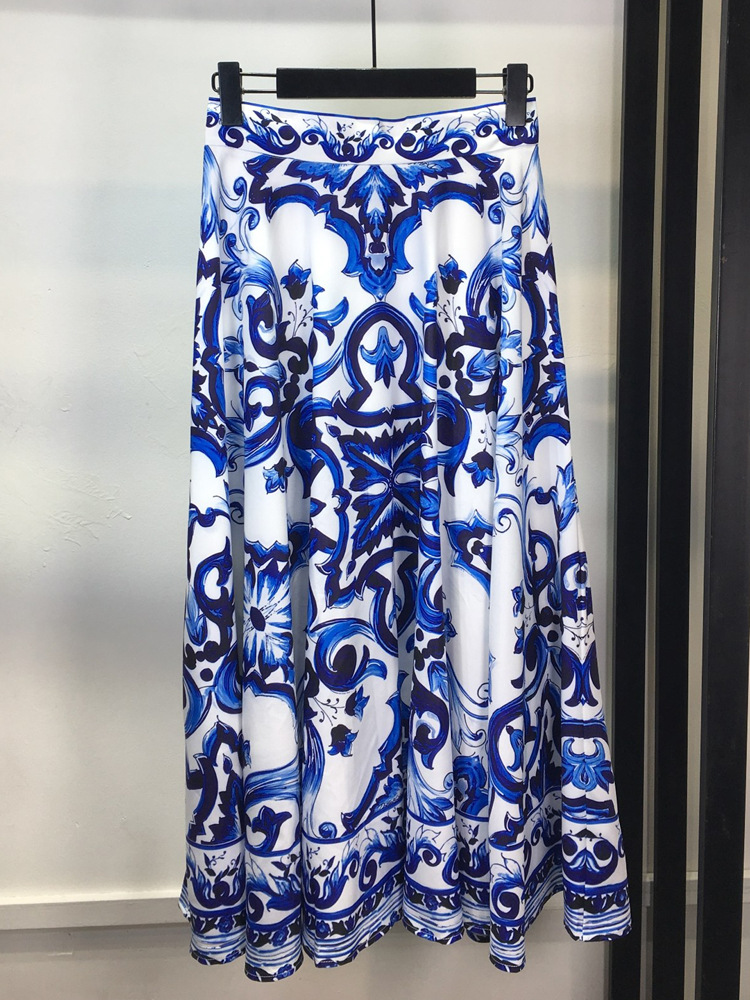 Summer Bohemain Blue And White - Romper Floral Print บทวิจารณ์และราคา